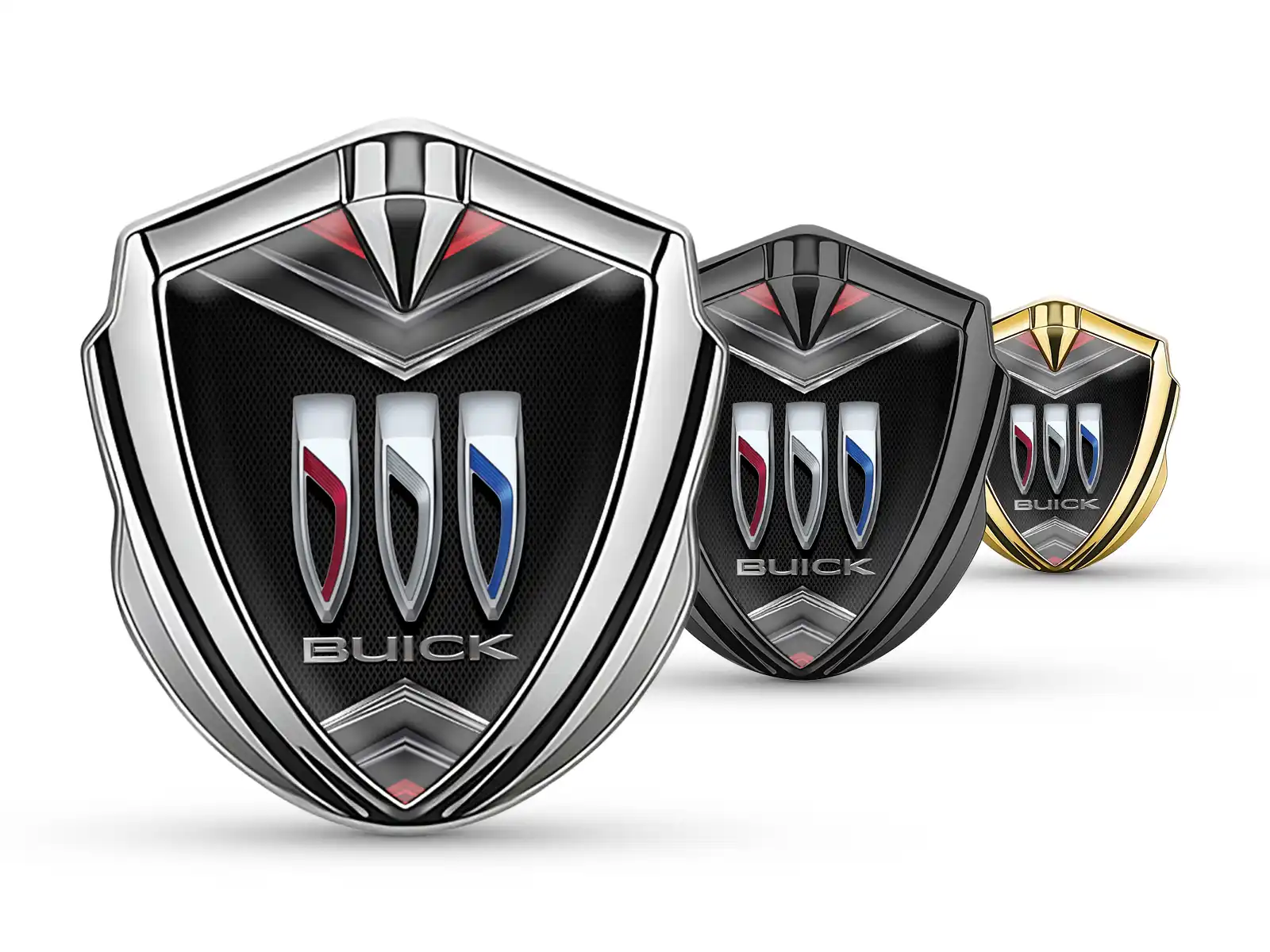 Buick Emblema Coche Insignia Lujoso Acabado Aleación Diseño